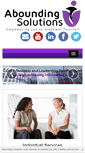 Mobile Screenshot of aboundingsolutions.com